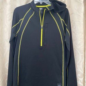 Womens REI Black Athletic Pullover NWOT